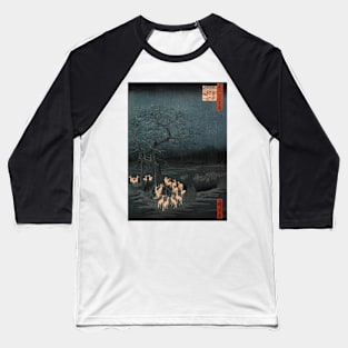 New Year's Eve Foxfires at the Changing Tree Baseball T-Shirt